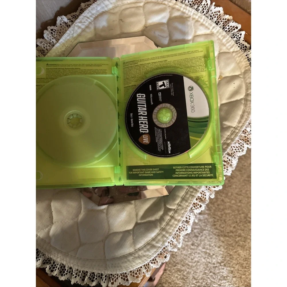 Guitar Hero‎ Live Microsoft Xbox 360 Game No Manual - Clean Disc Tested